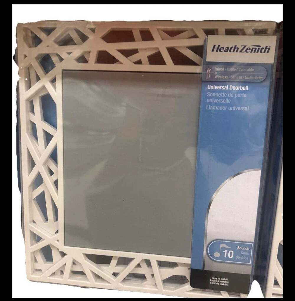 Utilitech White Wireless Universal Doorbell  ** NEW ** UPC 016963075795